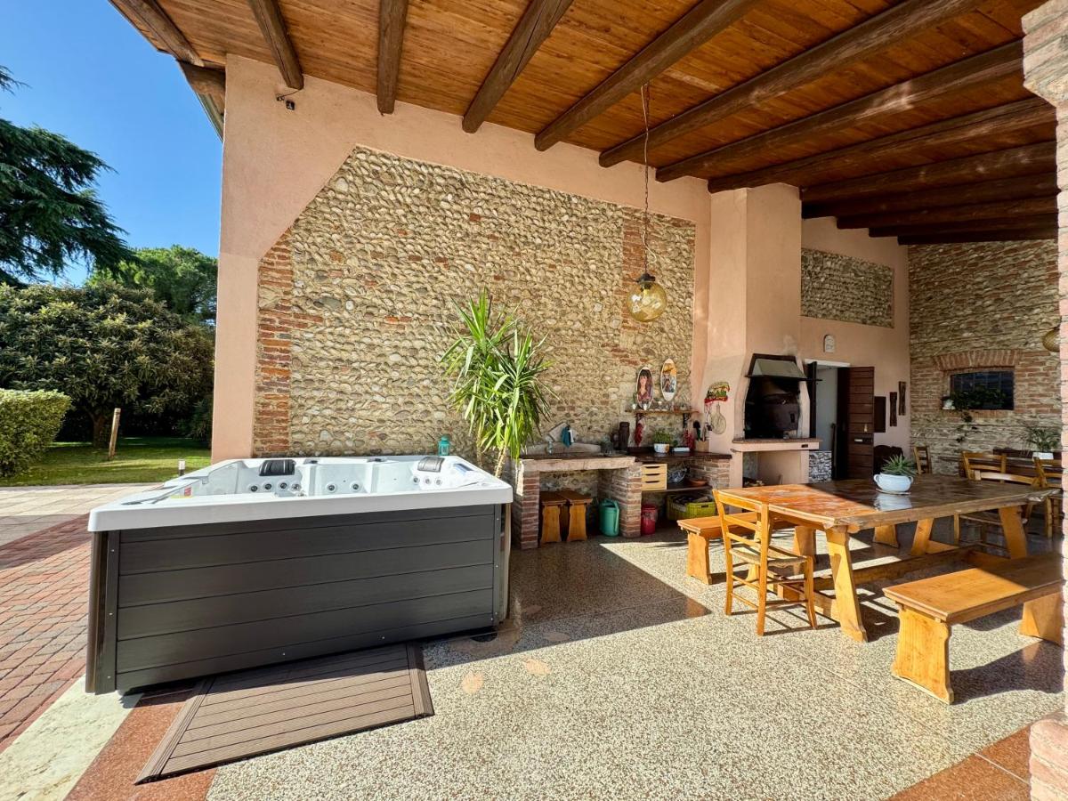 Villa Stefania Asolo piscina e biliardo - B&B Riosa