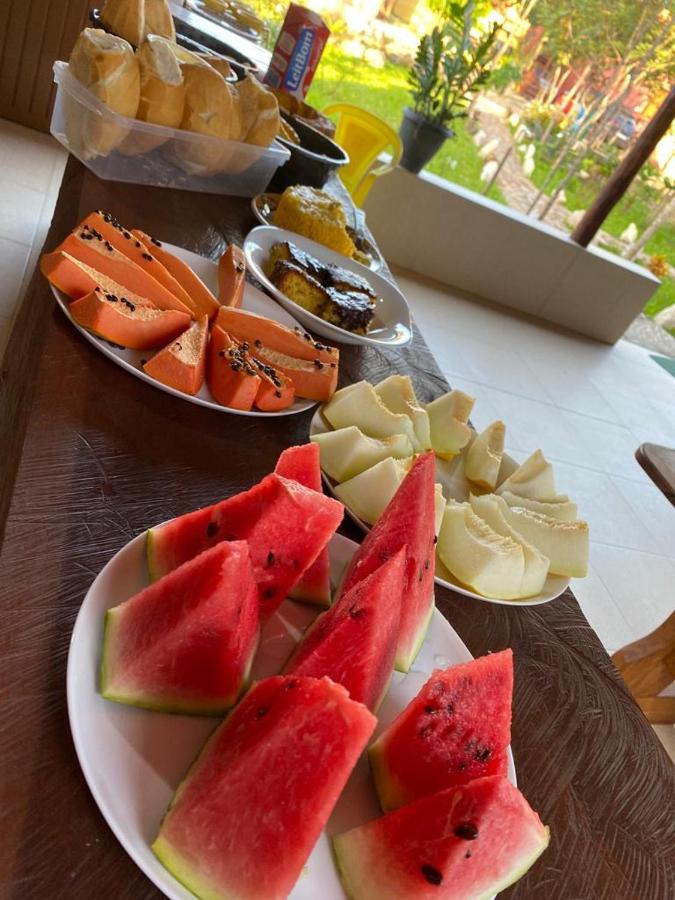 Chalés Pouso da Coruja - Vista para piscina - Chambres d’hôtes Cavalcante