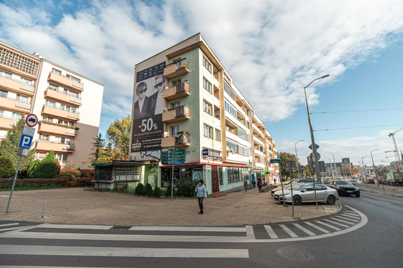 Apartly - Apartament Wyszyńskiego z loggią - B&B Stettino