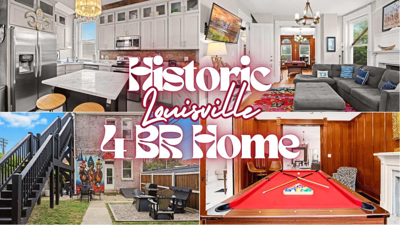 Historic 3-BR Downtown Bourbon Getaway - B&B Louisville