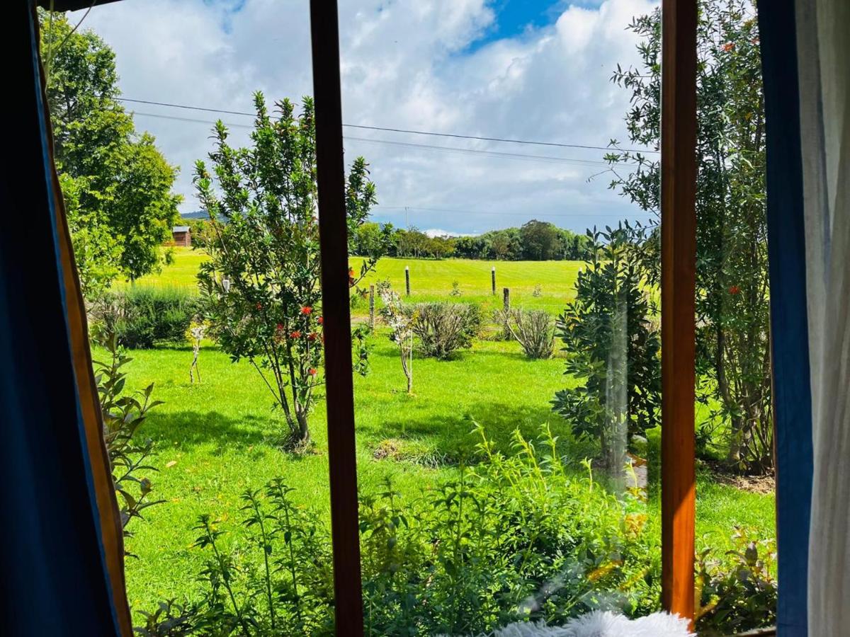 Casa con orilla de río y vista a los volcanes - Ferienwohnung Llanquihue