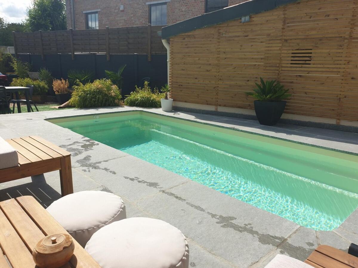 Town center Kéroussel house - 6 people - 2 Bedrooms - Swimming pool - B&B Charleville-Mézières