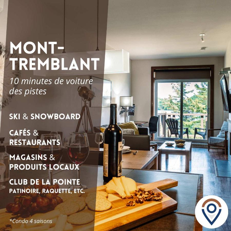 Lakefront Mountain View Remote Work - 1 Bd Suite - Bed and Breakfast Lac-Supérieur