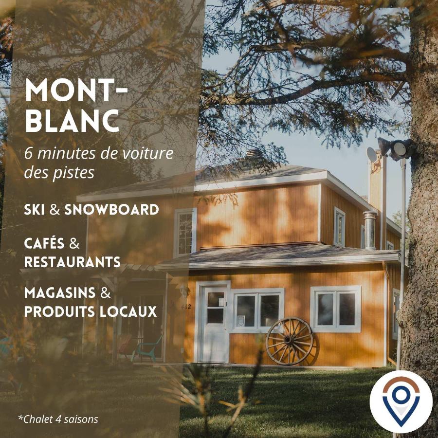 SPA private pond and beach volleyball - Bed and Breakfast Lac-Supérieur