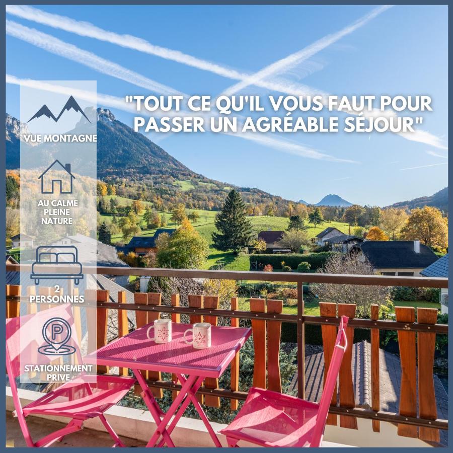 Entre lac & Montagnes avec balcon, proche Annecy - B&B Alex