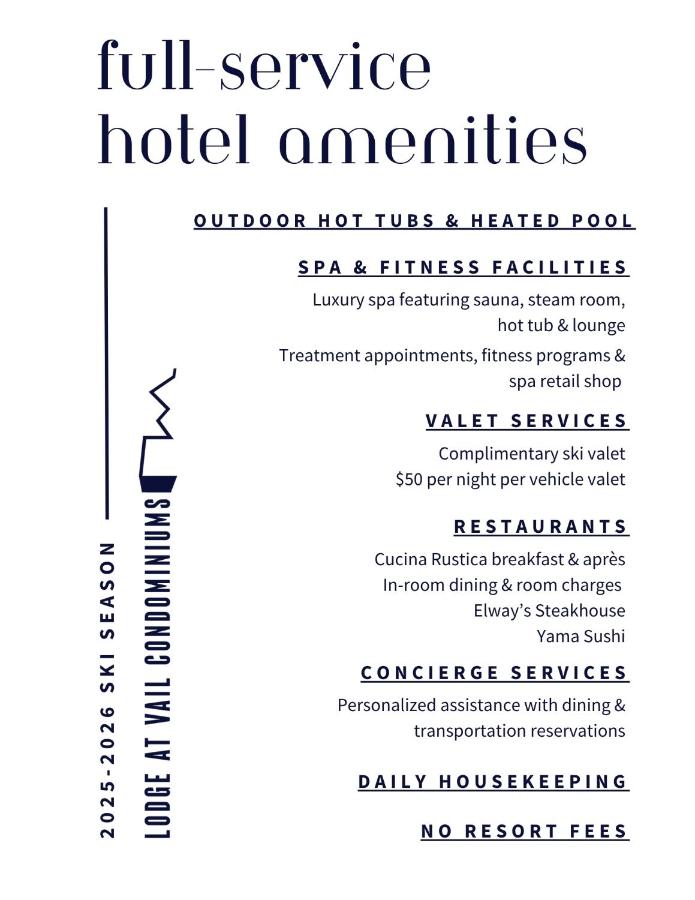 Lodge at Vail Condominiums - Bed and Breakfast Vail