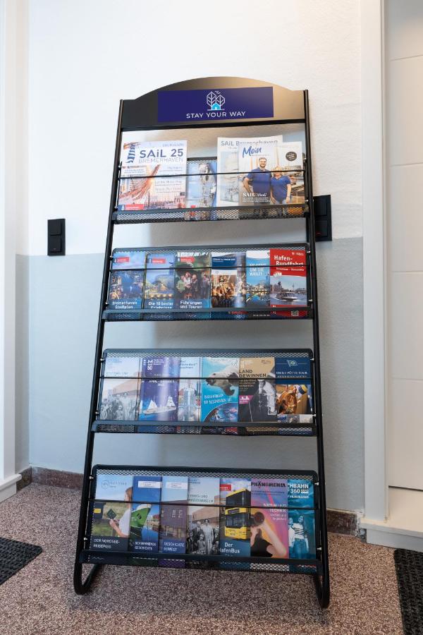 Master's Bridge - Stilvolles Apartment mit 110 qm und großem Balkon, zentrale Innenstadtlage in Deichnähe, 2 Stellplätze, 3 Schlafbereiche, 2 WCs - Chambres d'hôtes Bremerhaven