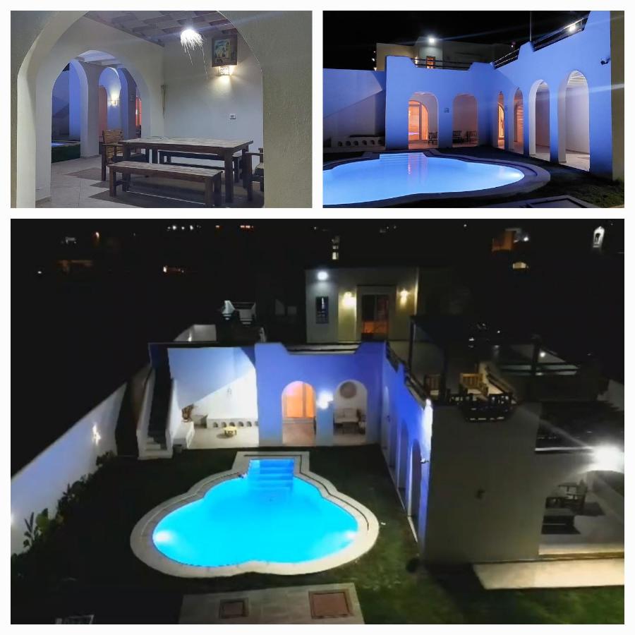 villa avec piscine style bohème - B&B Midoun