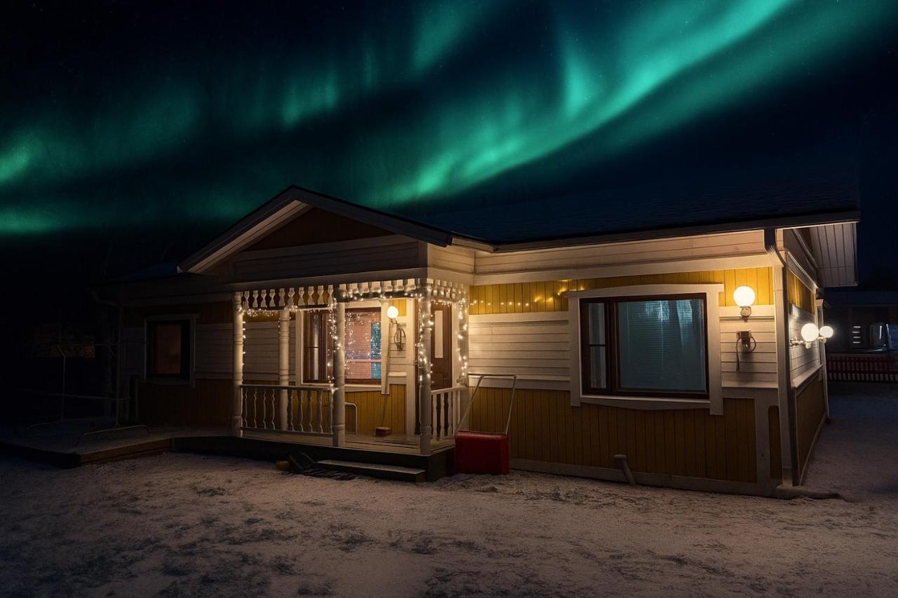 Traditional Nordic House with Sauna & Grillhut - Chambres d’hôtes Rovaniemi