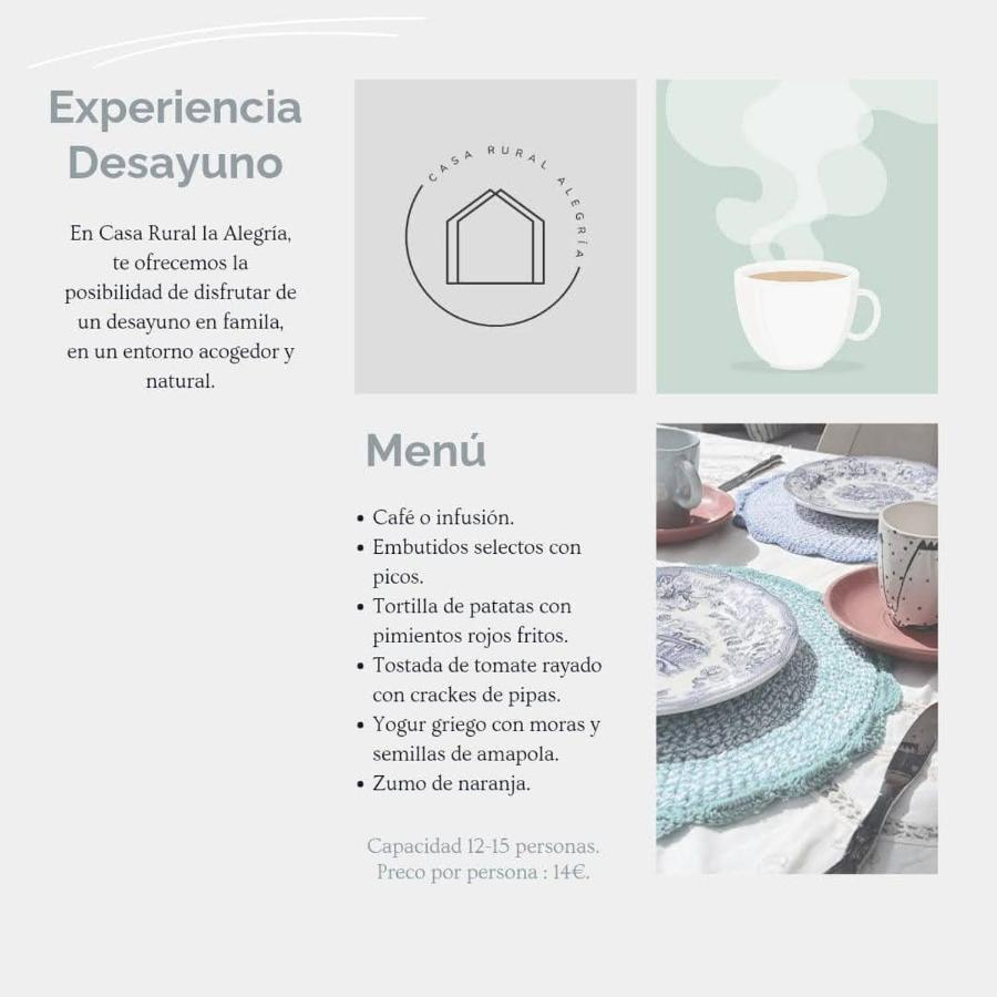 CASA RURAL ALEGRÍA - Bed and Breakfast Caudete de las Fuentes