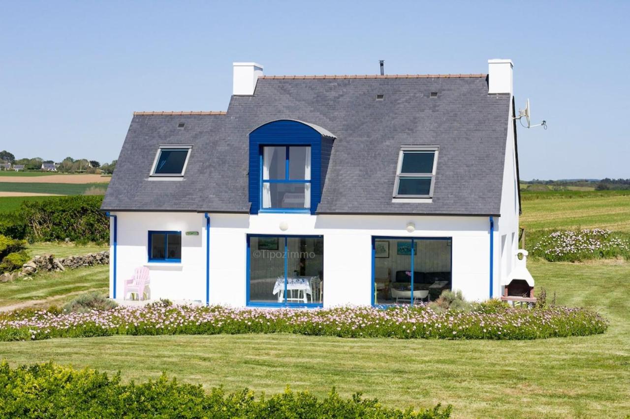 Tipoz'Immo - maison Les Galets - vue mer de toute la maison - animaux bienvenus - fibre inclus - linge inclus et lits faits - terrasse - parking gratuit - proche des commerces et des attractions touristiques - Chambres d'hôtes Plozévet