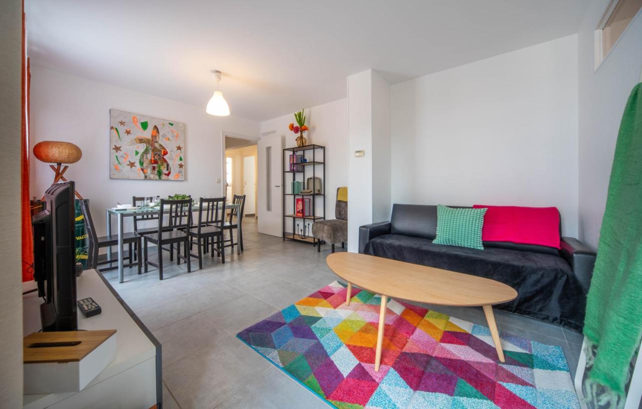 Warhol Vibes - Couleurs et confort avec garage - Chambres d’hôtes Dijon