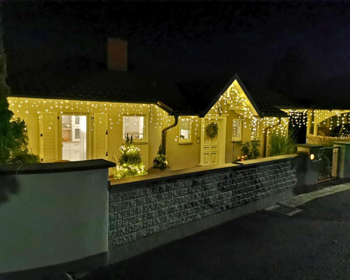 Ferienhaus Waldblick Heimbuchenthal - mit Kamin, Wintergarten und Terrasse - Ferienwohnung Heimbuchenthal