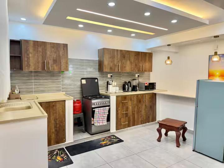 Zuri Cosy Stay Nyali, Furnished 2 bedroom - Chambres d'hôtes Mombasa