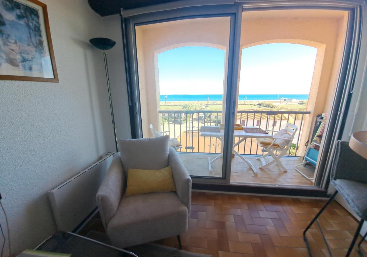 Tout proche village de Noël Barcarès accès plage direct studio vue mer exceptionnelle - B&B Le Barcarès