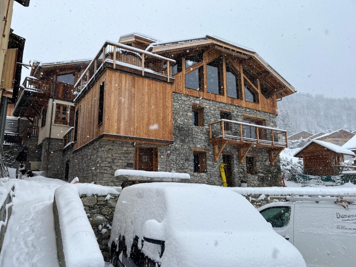 Chalet Louisette luxe, Bain Nordique, 3 Vallées - Navette privée - B&B Saint-Jean-de-Belleville