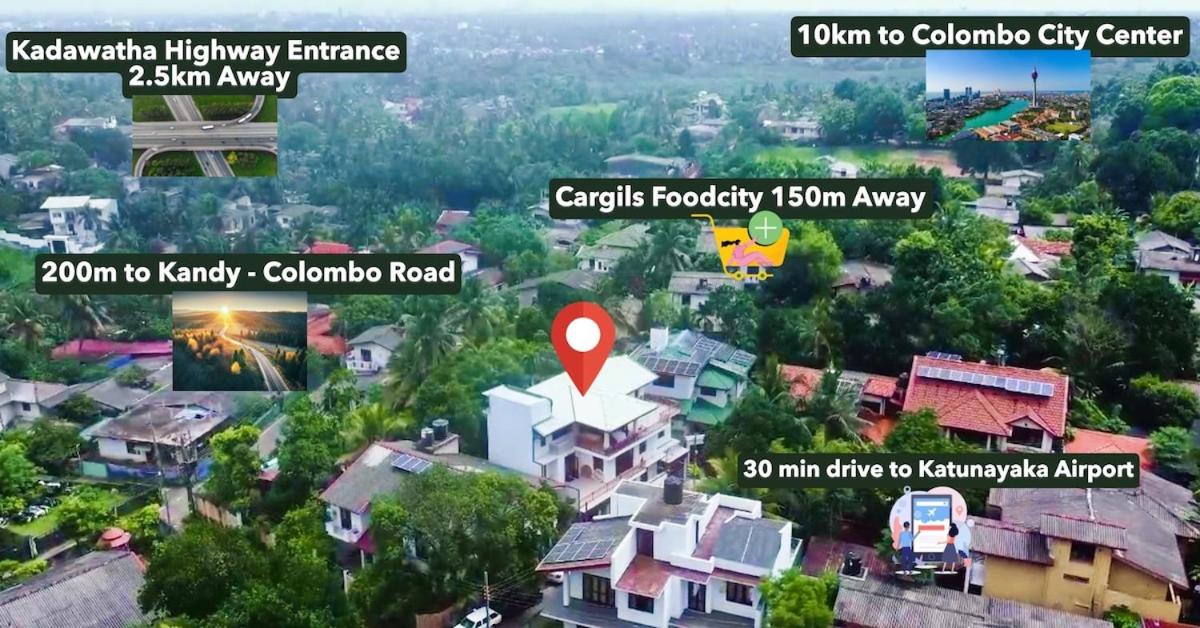 The Penthouse Kadawatha - Chambres d’hôtes Mahara