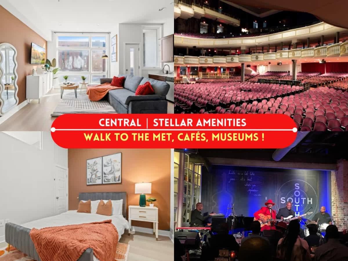 Modern 1BR Near Metro - Walk to MET & Cafes - Free Parking - B&B Philadelphia