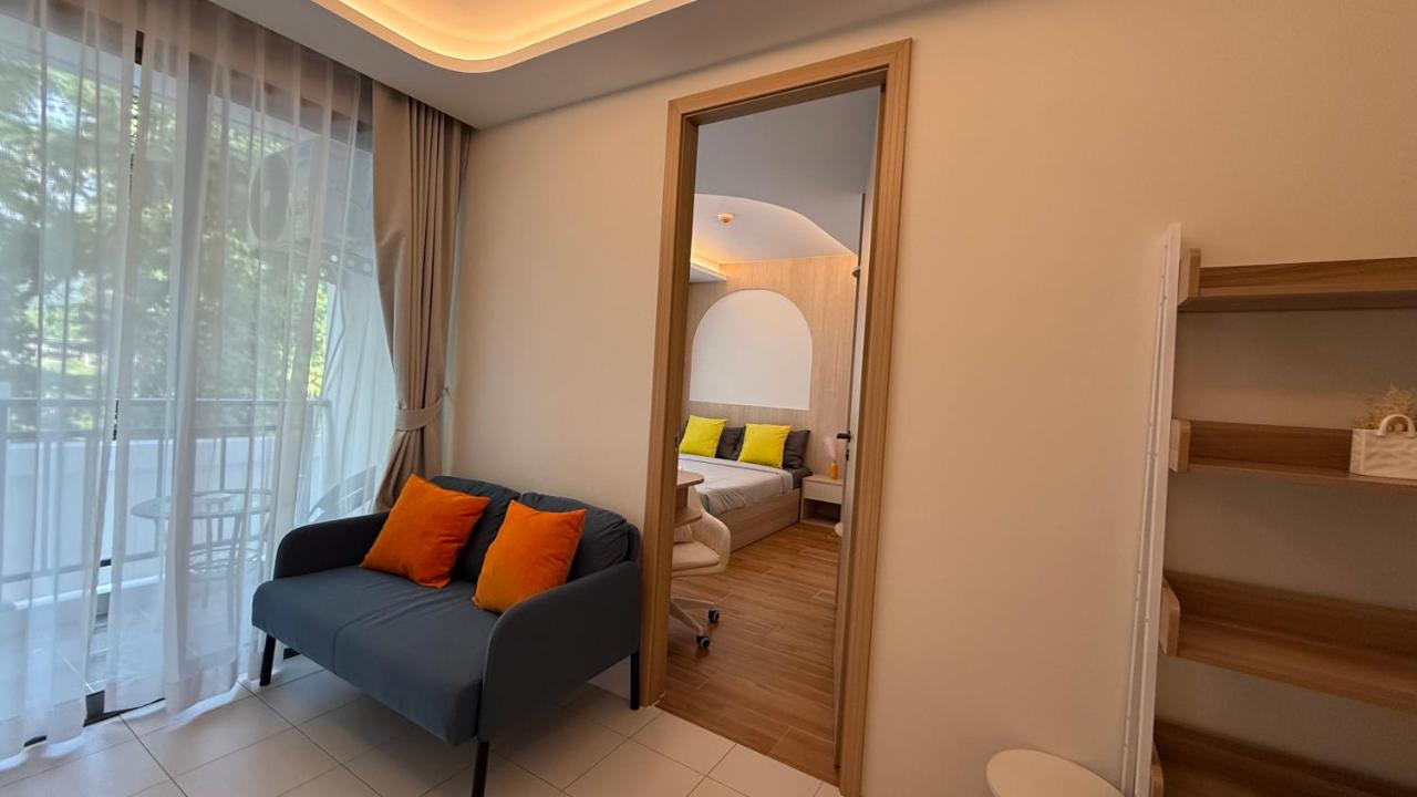 Appartement met 1 slaapkamer, balkon en uitzicht op de bergen.