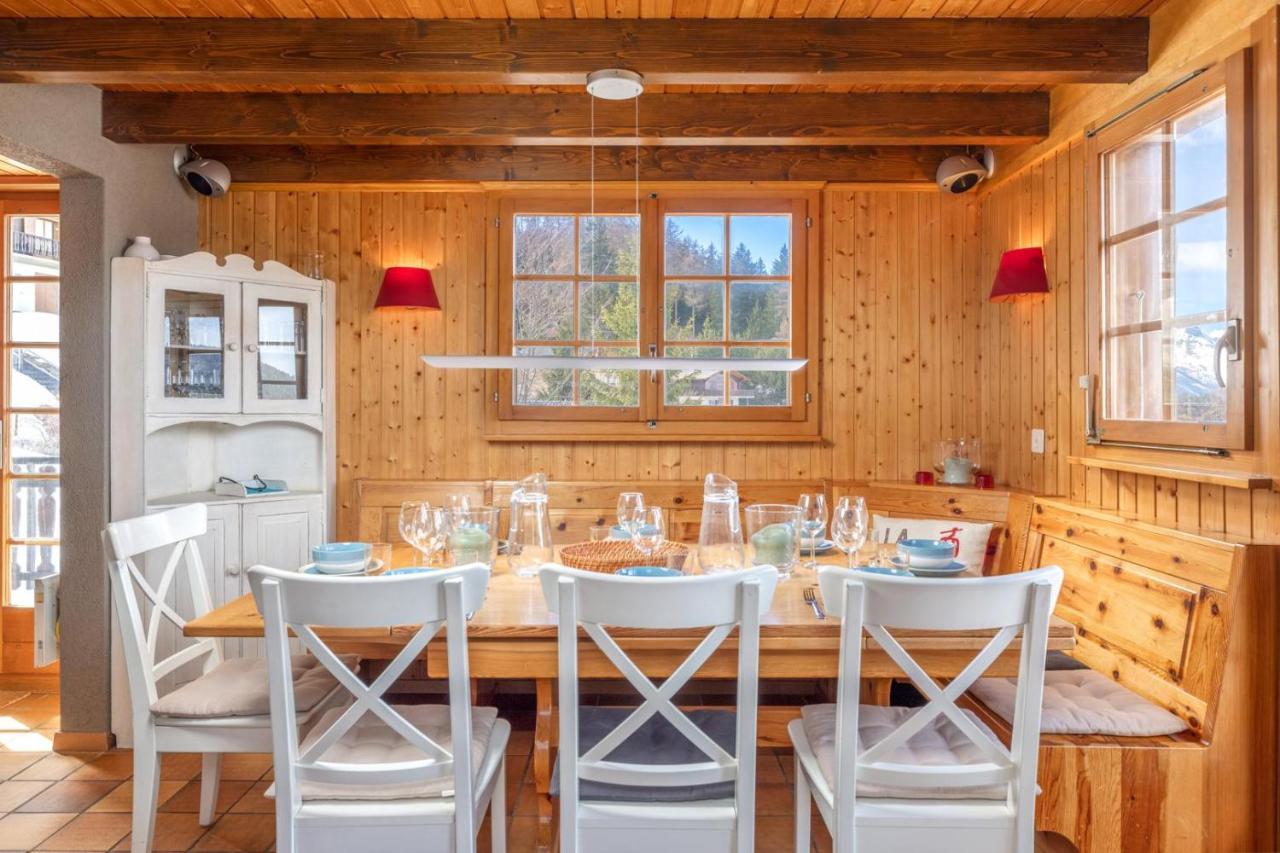 Chalet La Dame Blanche - Cosy Family Chalet - up to 8 people - B&B La Tzoumaz