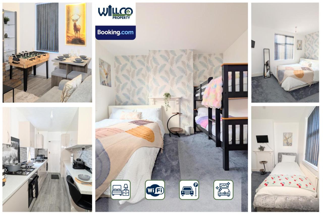 3 Bedroom House By WillCo Property Short Lets & Serviced Accommodation Leicester With Games, Parking, Projector & Perfect For Contractors - B&B Leicester