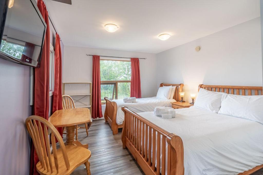 Hütte mit Gemeinschaftsbad