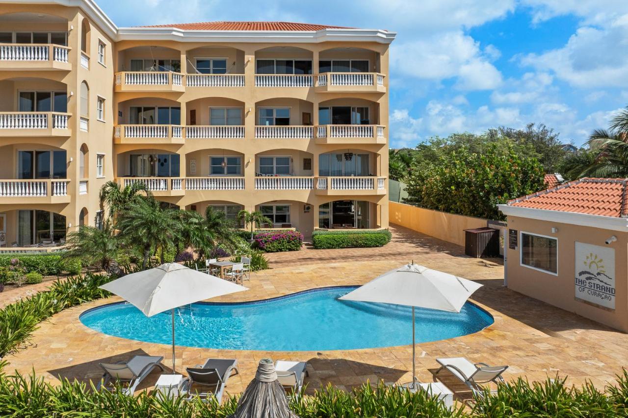 The Strand apartment for 5 guests with pool and beach - Ferienwohnung Willemstad