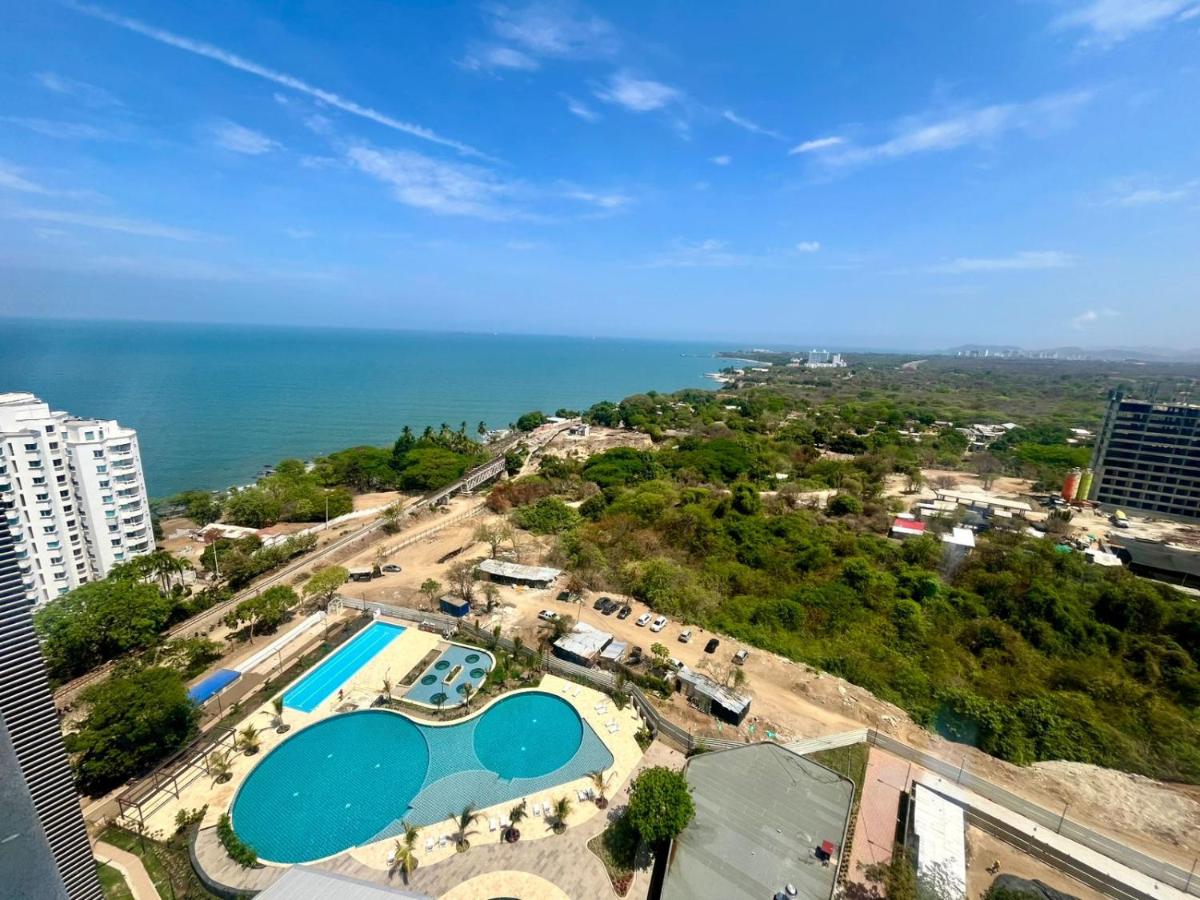 Apartamento de Lujo en Santa Marta con vista al mar -Santamarina- 1802 - Chambres d'hôtes Santa Marta