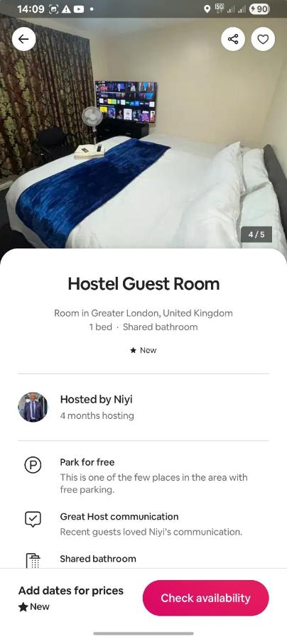 AwayHome Guest Rooms - B&B London