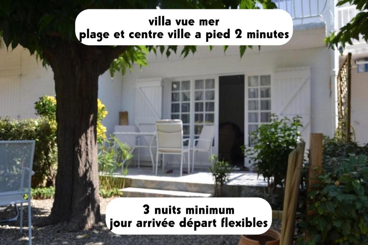 villa vue mer plage a pied 2 minutes internet parking - B&B Fleury