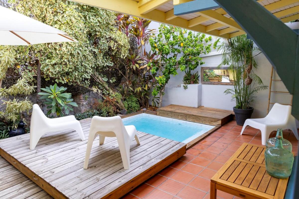 La Maison Jaune - Swimming pool & beach access 50 m away - B&B Saint-Pierre