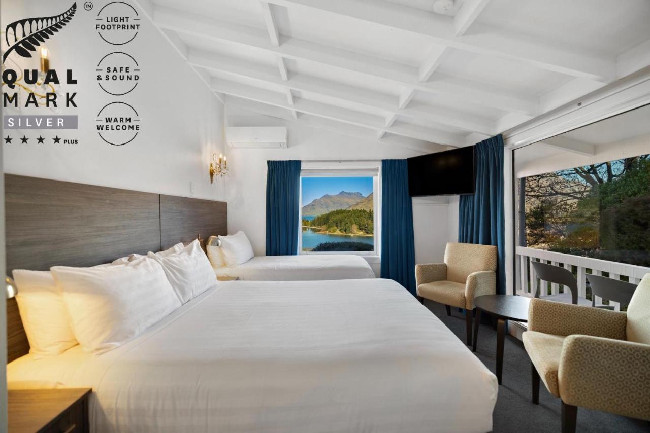 Monolocale Doppio con Letti Singoli con Vista Lago/Montagna