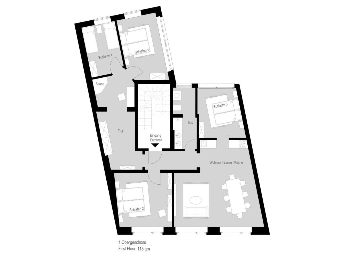 Seestadt Apartment I Sauna I Parkplatz I Zentral - Ferienwohnung Haltern in Westfalen