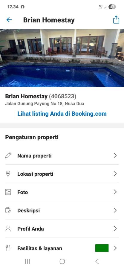 Brian Homestay - B&B Nusa Dua
