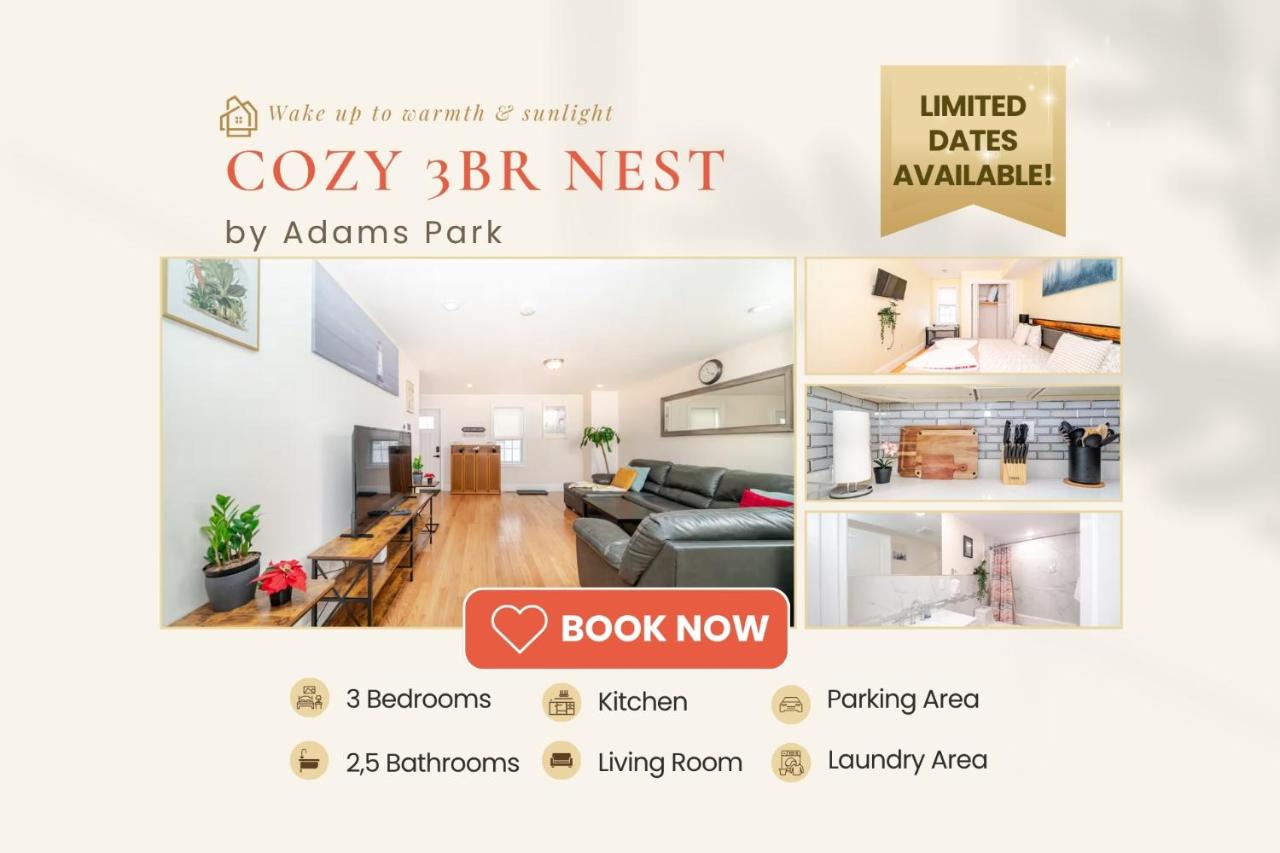 41 - 3BR Quincy - Lovely Townhouse near Adams - B&B Quincy