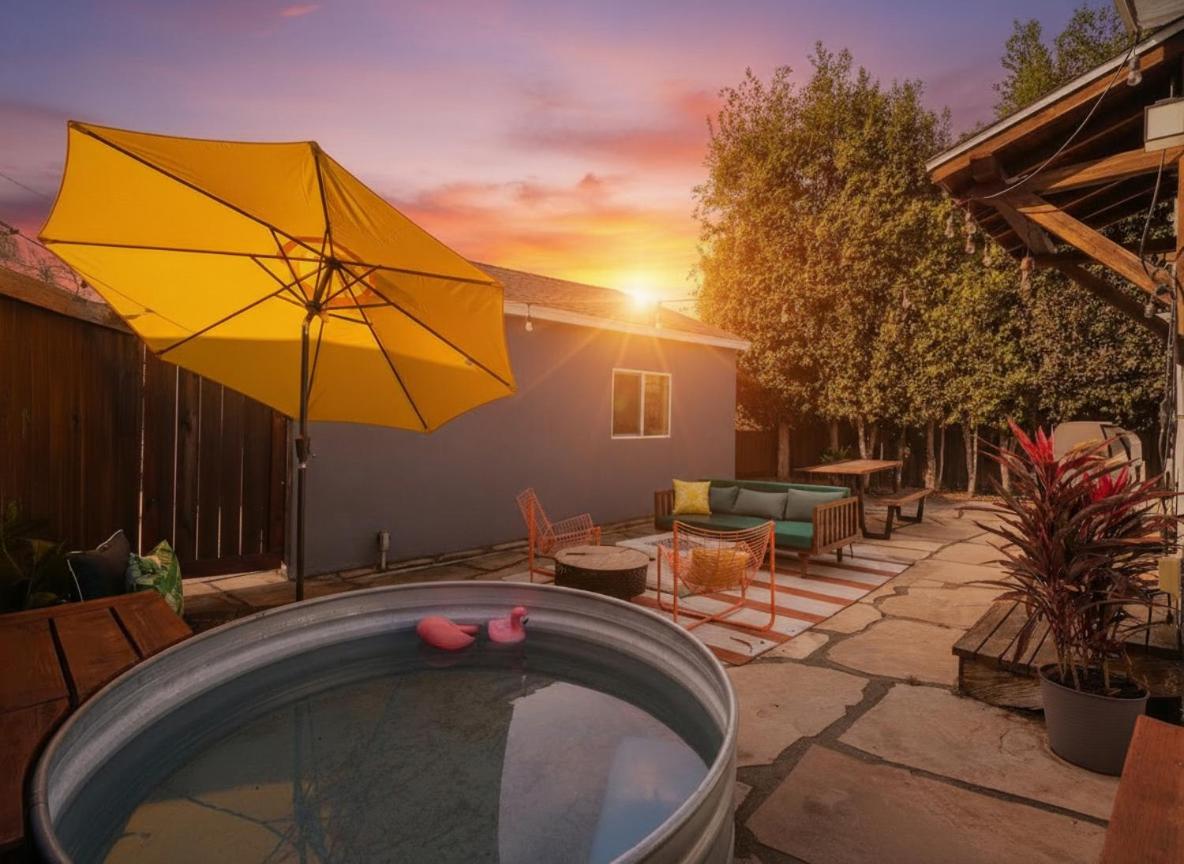Modern Retro Close to DT, Zoo, Parking, Hot Tub - Bed and Breakfast San Diego