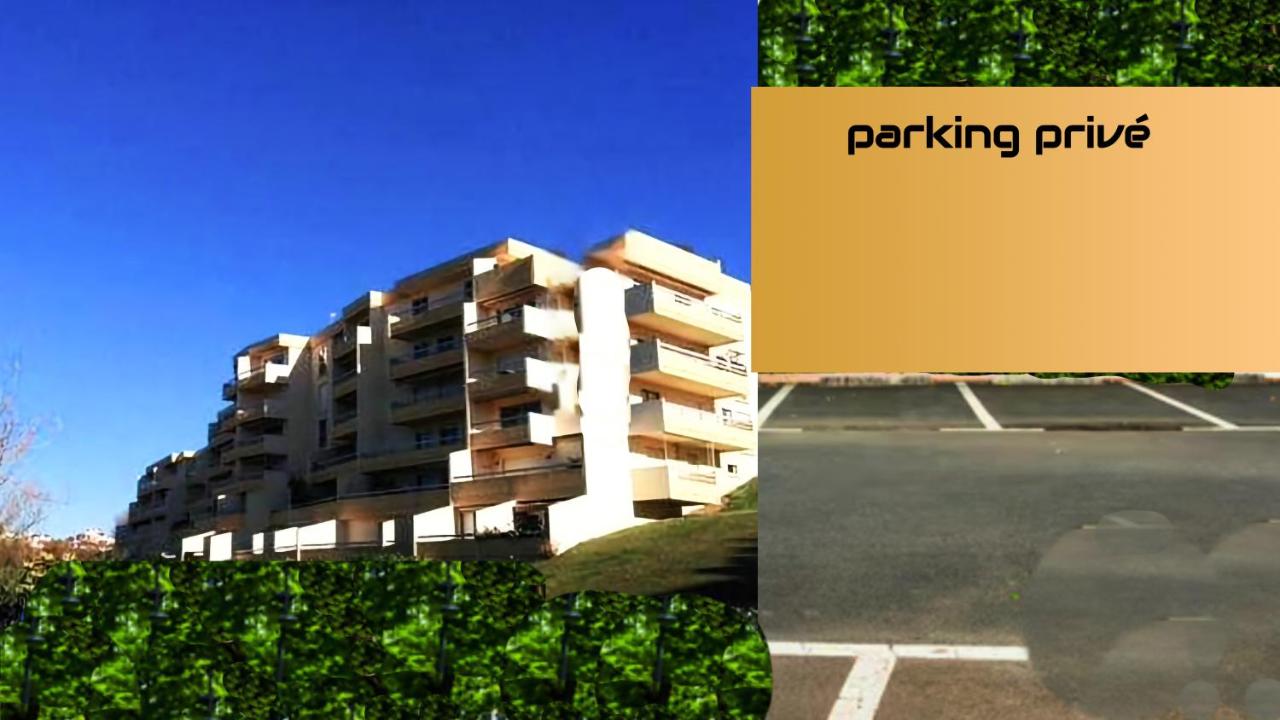 centre et plage F1 calme vue parc parking gratuit - B&B Biarritz