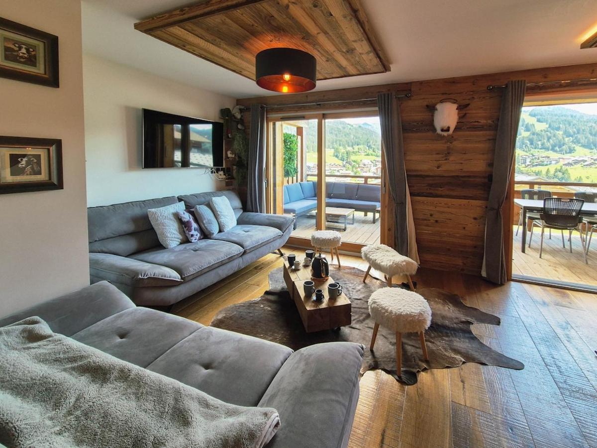 NEW ! HOLY COW - LES GETS - Proche pistes et centre - Souplex Design 4 chambres - 10 personnes - Idéal 8 personnes - Ferienwohnung Les Gets