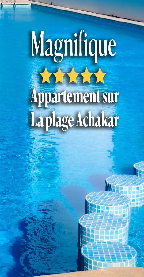 Apartement de Luxe sur la plage de Achakar complexe avec piscine N2 - B&B Tangier