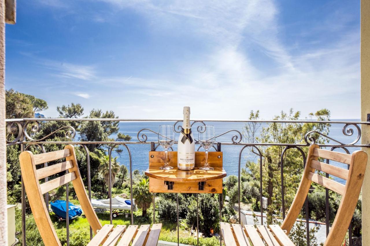 Vivo - Sea view | 2BR| AC| WIFI| La Casa Marinaio - B&B Bogliasco