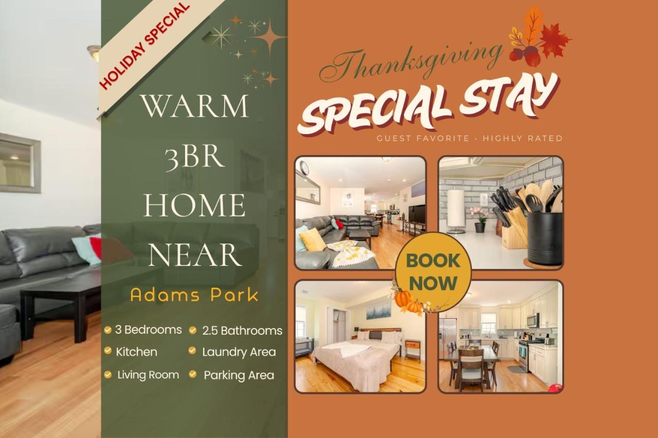 39 - 3BR Quincy - Stunning Townhouse near Adams - B&B Quincy