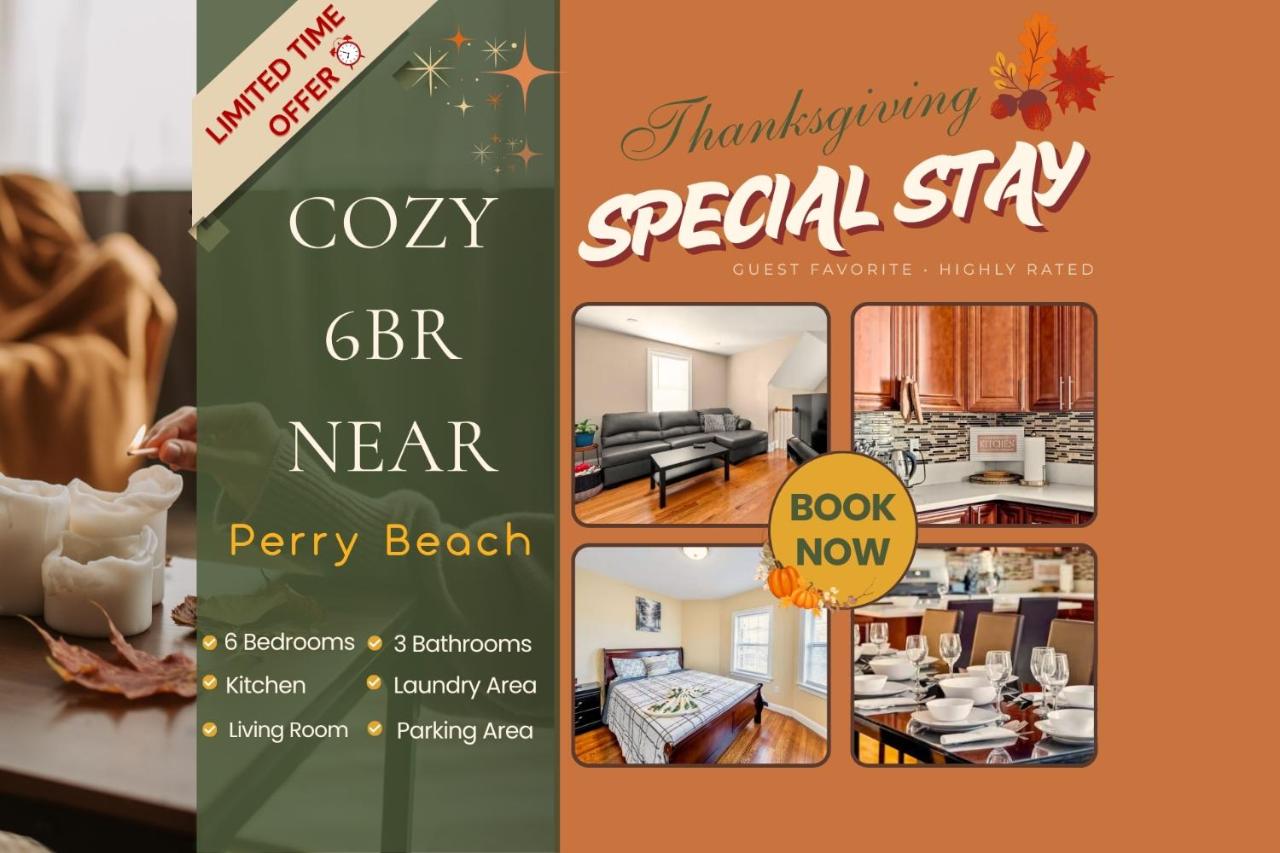 555-2 6BR Quincy - Spacious Apt near Perry Beach - B&B Quincy