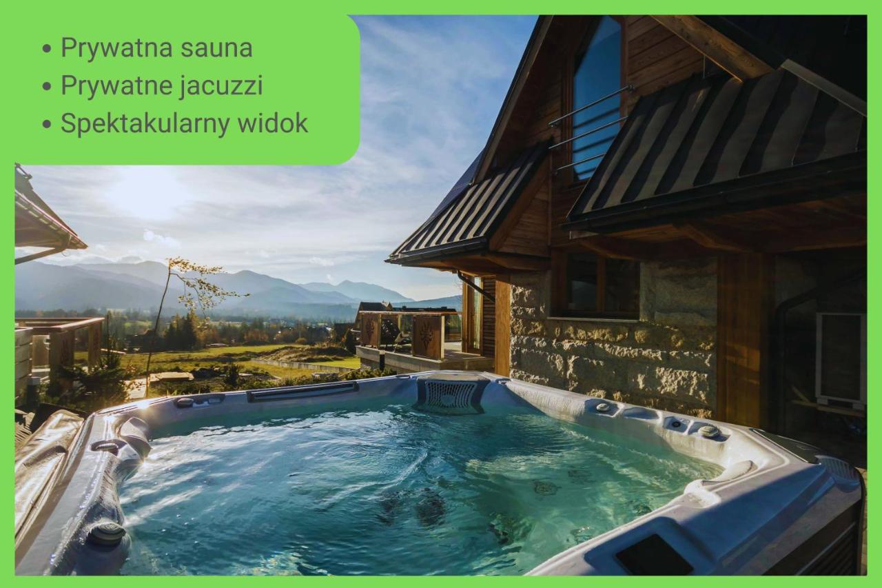 Prywatne jacuzzi, sauna, super widok! Tatra Spa Kościelisko - B&B Kościelisko