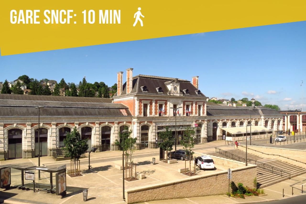 Le Herriot 4 Hyper Centre 5min de la Gare à pied - Chambres d’hôtes Brive-la-Gaillarde
