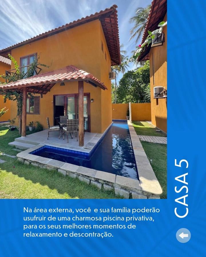 House 5 - 3 Bedroom, Private Pool, 1 min walk to the beach
