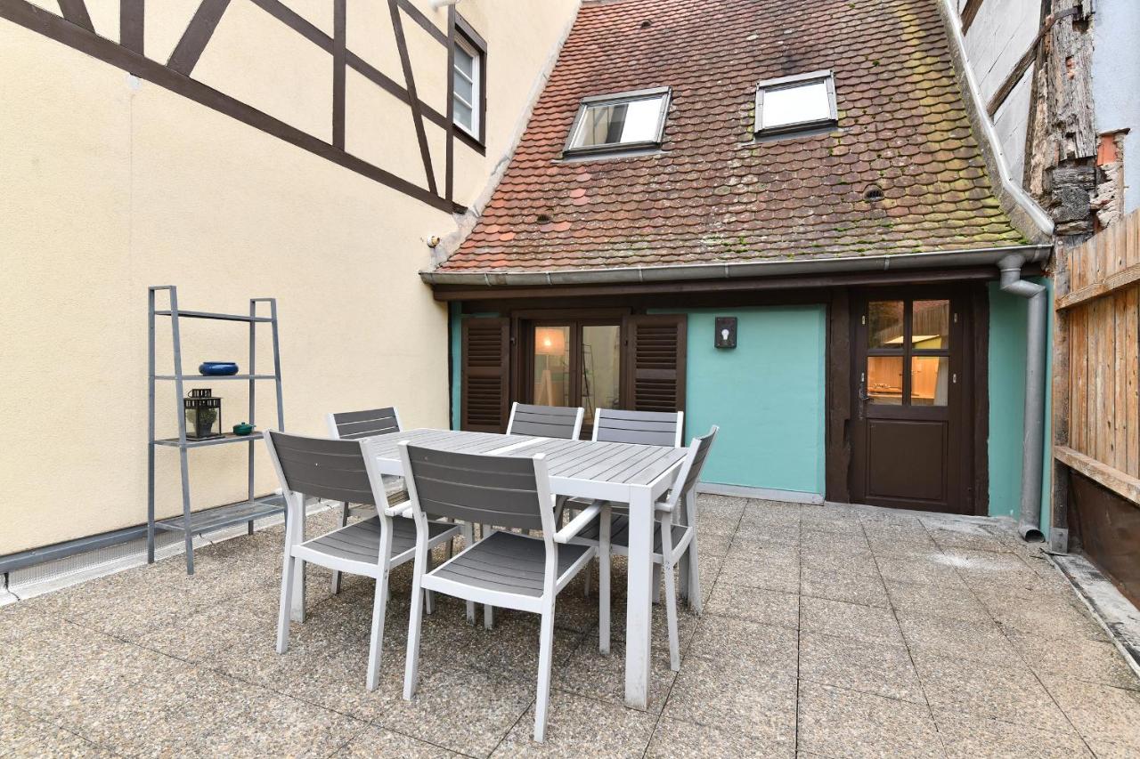 La grande terrasse du centre - B&B Colmar