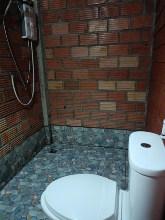 Bungalow mit Ventilator 