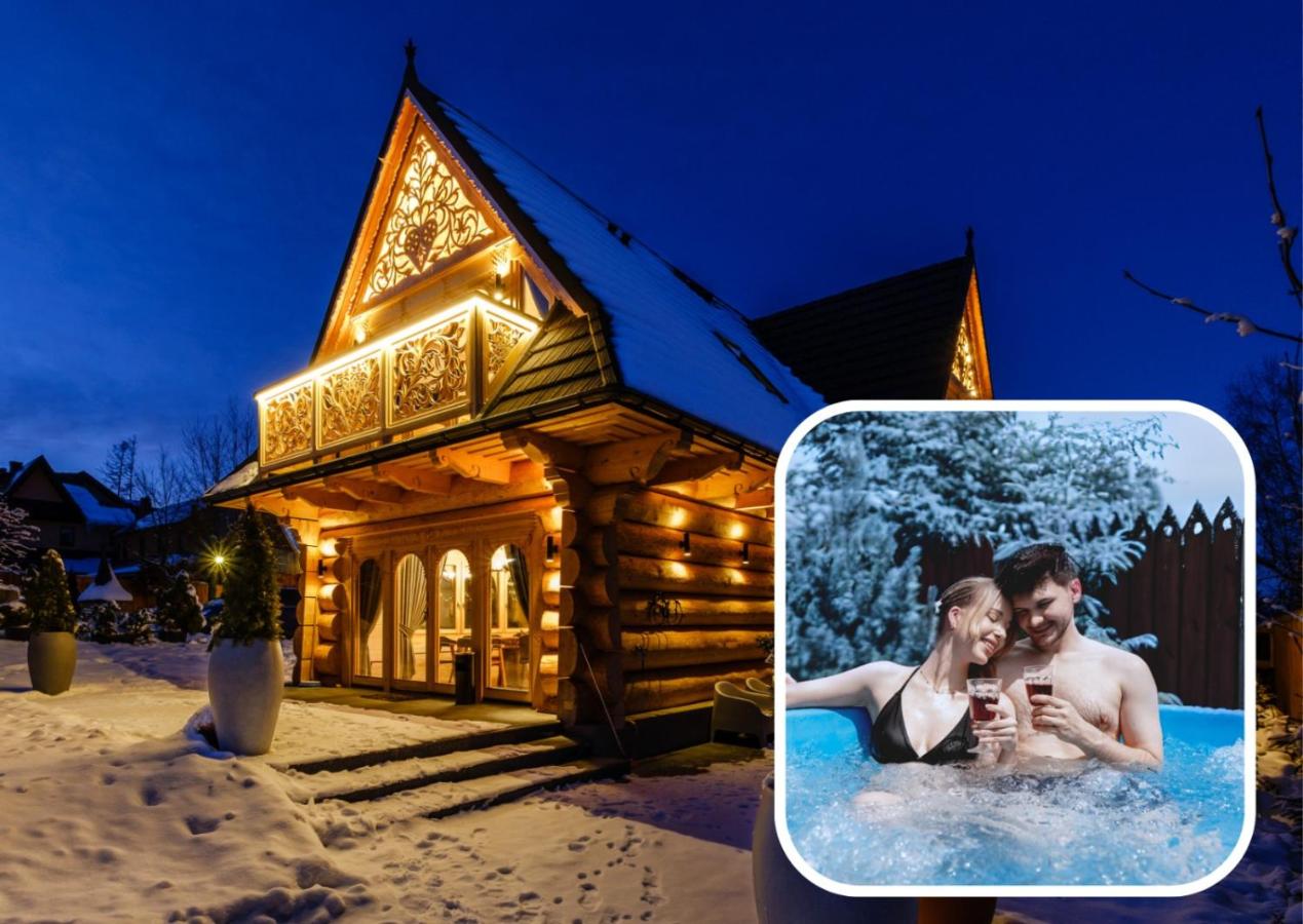 Bajkowa LUX Magiczne Domki z Jacuzzi - Bed and Breakfast Murzasichle