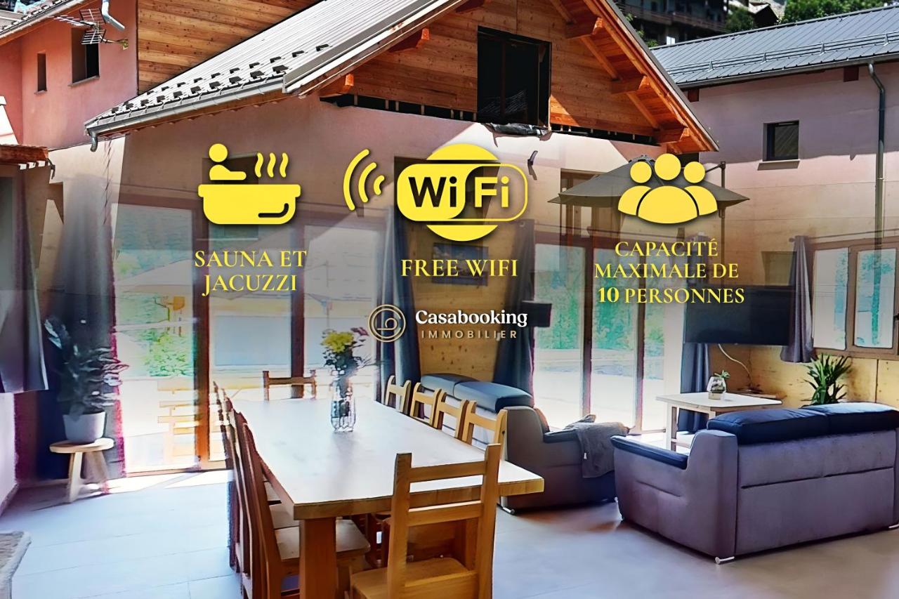 CASA-Grand Laus: Duplex familial sauna et jacuzzi - Bed and Breakfast Aiguilles