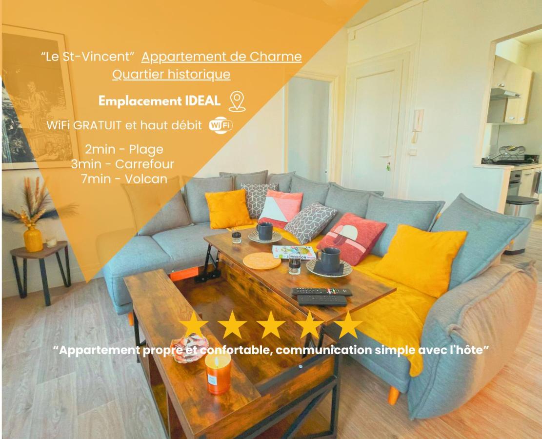 Hypercentre-Plage, Cocon Cozy et Chaleureux de 50m2 "LE SAINT-VINCENT" - Bed and Breakfast Le Havre